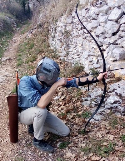 airsoft médiéval activité sportive ardèche