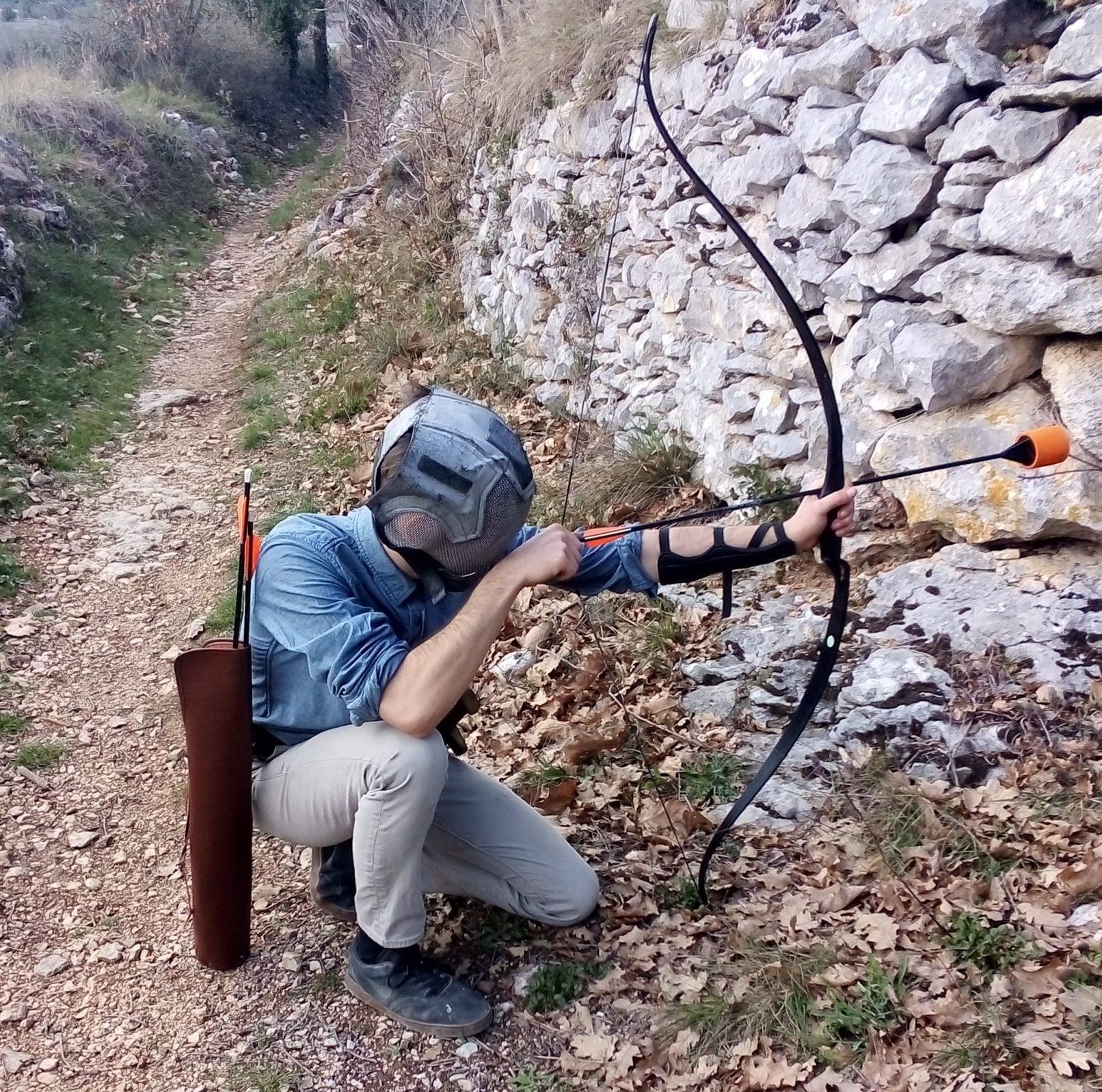 airsoft médiéval activité sportive ardèche